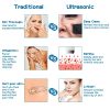 3 in 1 Ultrasonic Skin Scrubber, Blackhead Remover Pore Cleaner
