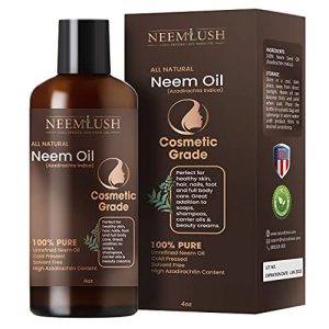 Organic Neem Oil - Hair, Nails - 100% Pure Neem Oil