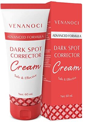 Venanoci Dark Spot Corrector Cream for all skin types – Lightens dark spots, evens skin tone, and moisturizes the skin