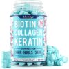 Biotin, Keratin, Fish Collagen Gummies - Additional Energy Biotin 5000 mcg