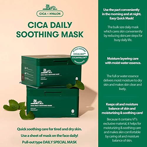 Mask sheet wipes Daily Soothing Mask 30
