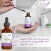 Eva Naturals Organic Castor Oil (2oz) - Promotes Hair