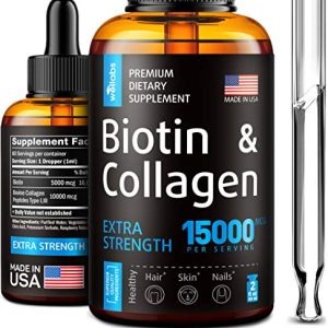 Premium Biotin, Collagen Hair Growth Drops
