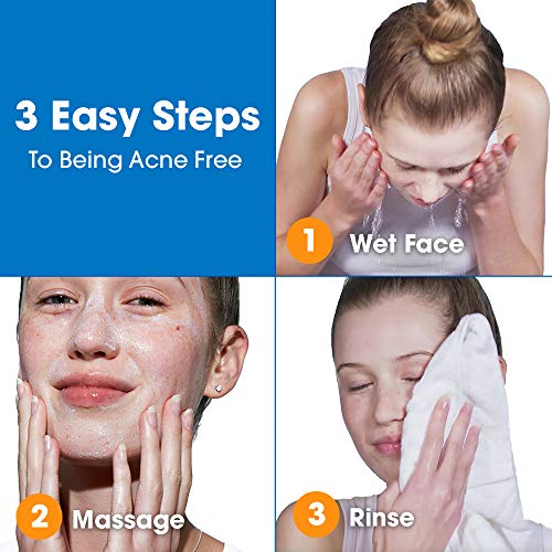 Acne Free Blackhead Removing Exfoliating Face Scrub