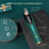 Blackhead Remover Vacuum Pore cleaner and an LED display