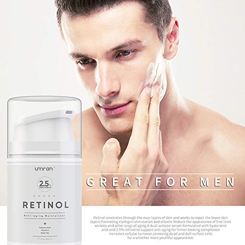 Experience youthful, radiant skin with UMRAN's Premium Retinol Cream!