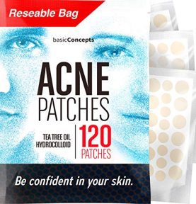Tea Tree Oil and Hydrocolloid Pimple Patches for Face