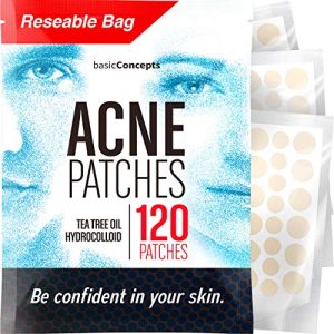 Tea Tree Oil and Hydrocolloid Pimple Patches for Face