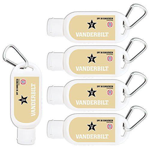Vanderbilt Commodores Sport Sunscreen 5-Pack