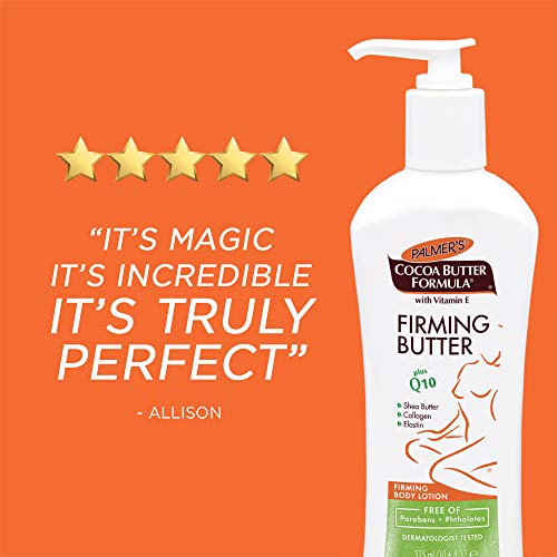 Palmer's Cocoa Butter Firming Body Lotion with Vitamin E + Q10 - Skin Restoration, 10.6 oz