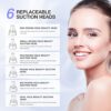 Get Clear, Smooth Skin with TEATTY Blackhead Remover Pore Vacuum – USB Rechargeable & Multi-Functional
