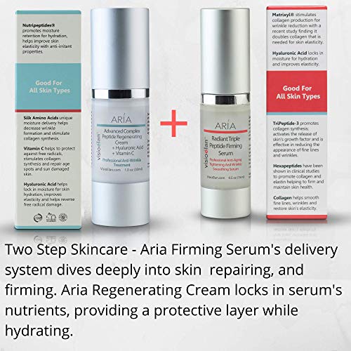 3 Peptide Firming Serum For Skin, Face With Hyaluronic Acid