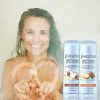 Moist Skin Body Moisturizer with Coconut Oil - In-Shower Lotion for Deep Hydration and Luminous Skin, 10 Ounce