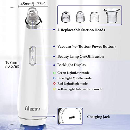 Blackhead Remover Vacuum and Acne Extracting USB Rechargeable