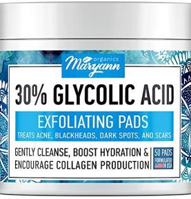 Glycolic Acid Exfoliating Pads – Face, Body Resurfacing Peel