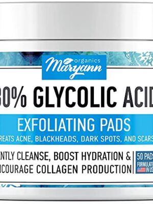 Glycolic Acid Exfoliating Pads – Face, Body Resurfacing Peel