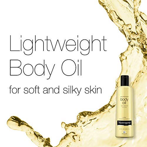 Neutrogena Fragrance-Free Lightweight Body Oil for Dry Skin