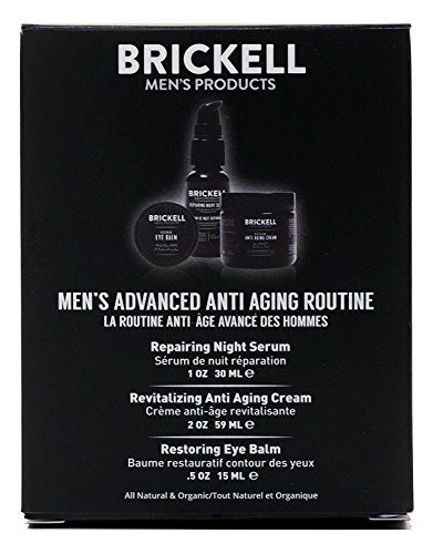 Brickell Men's Advanced Anti-Aging Routine