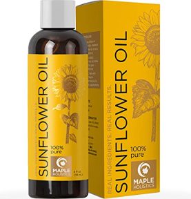 Sunflower Oil for Hair Skin and Nails