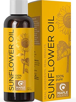 Sunflower Oil for Hair Skin and Nails