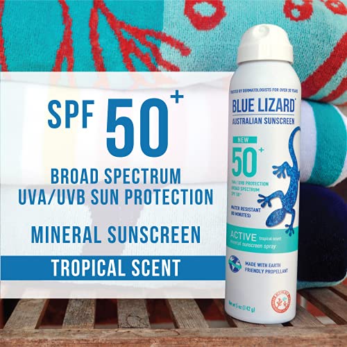 BLUE LIZARD Mineral Energetic Sunscreen SPF 50