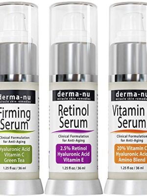 Anti-Aging Treatment Serum Trio - Hyaluronic Acid