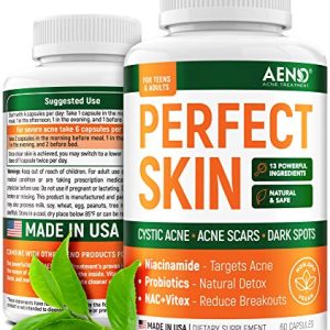 AENO Perfect Skin Acne Pills for Cystic Acne