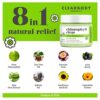 Chlorophyll Zits Cream: Natural Acne Treatment with Tea Tree Oil for Clear, Healthy Skin - Night/Day Moisturizer