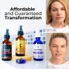 Triple Power Trio: Vitamin C, Hyaluronic Acid, Retinol Serums for Radiant Skin - Anti-Aging Facial Treatment