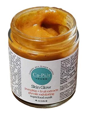 Pumpkin Enzyme Mask, Skin Exfoliating, Glycolic Acid