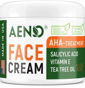 Acne Treatment Natural Cream - Made in USA