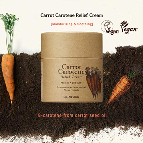 Carrot Carotene Aid Cream - Gentle Care for Delicate Skin, Vegan and Soothing