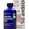 Radha Beauty USDA Certified Organic Rosehip Oil