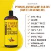 Pure Cold Pressed Sweet Almond Oil - Big 32 fl oz Bottle - Image 3