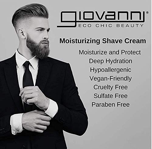 GIOVANNI Moisturizing Shave Cream for Sensitive Skin