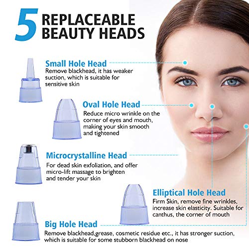 Facial Suction Cleanser Blackhead Remover Pore Vacuum
