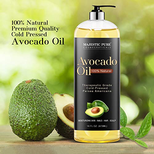 Majestic Pure Avocado Oil for Hair and Skin