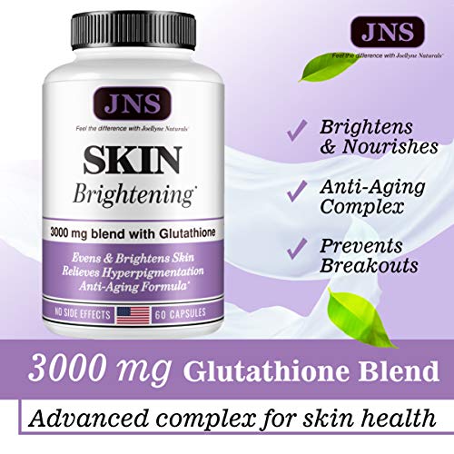 Achieve brighter, more even-toned skin with our Glutathione Lightening Pills!
