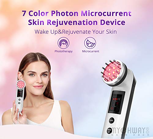 2 in 1 Microcurrent Skin Rejuvenation Facial Care Device