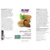 NOW Solutions, Sweet Almond Oil, 100% Pure Moisturizing Oil
