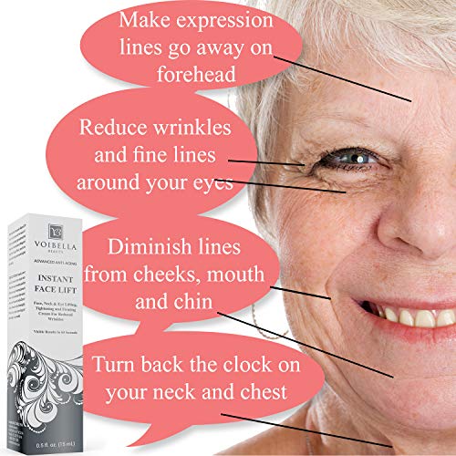 Instant Face Lift Cream - Best Eye, Neck, Face Tightening