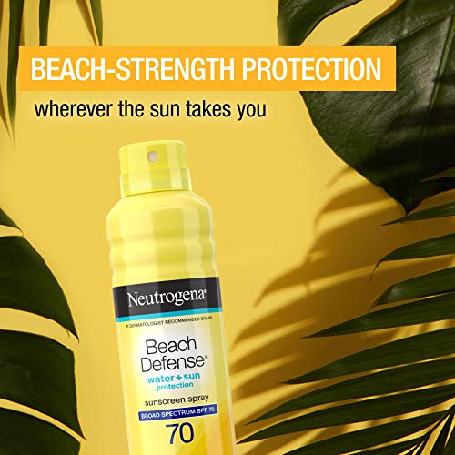 Neutrogena Beach Defense Spray Sunscreen with Broad Spectrum