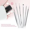 JPNK 6 PCS Blackhead Remover Comedones Extractor