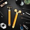 2-IN-1 Beauty Bar 24k Golden Pulse Facial Face Massager