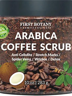 100% Natural Arabica Coffee Scrub with Organic Coffee