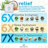 Period Organics Eczema Cream - 15-in-1 Soothing Moisturizer with Aloe Vera & Manuka Honey, Non-Greasy Relief for Dry Itchy Skin 4oz