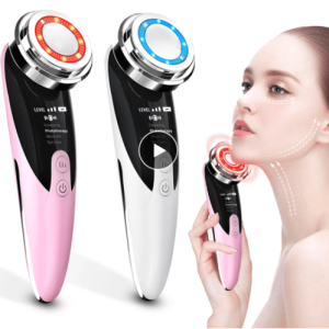 Facial Rejuvenation and Lifting with the Advanced Face Massager: Radio Frequency and LED Technology for Younger-Looking Skin