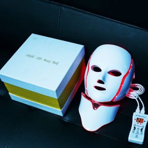 This LED facial mask Anti Acne Therapy Face Whitening Skin