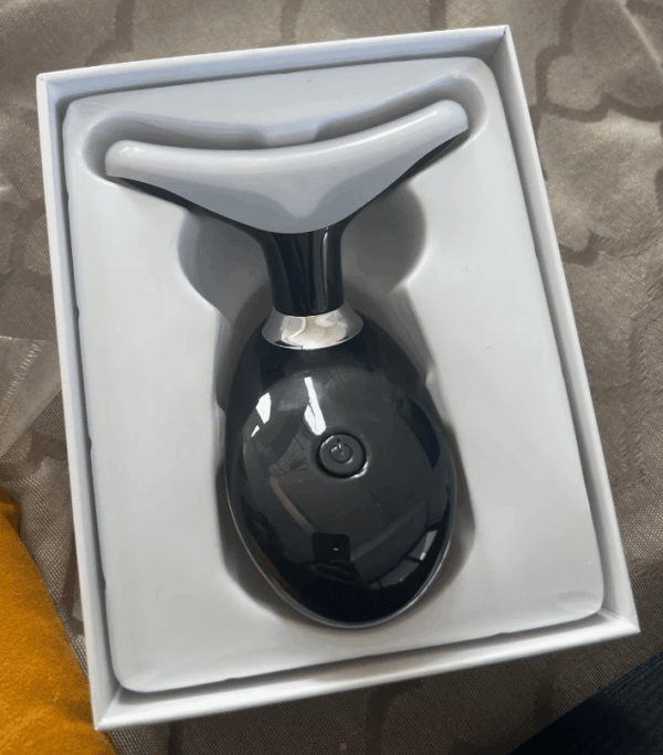 EMS Neck Facial Massager with 7-Color LED Therapy – For Smooth, Youthful Skin