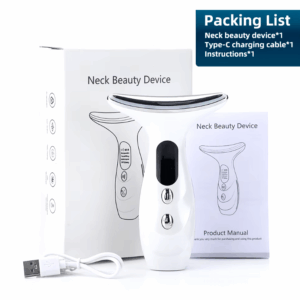 Intelligent Neck and Face Massager – Light Therapy for a Youthful Glow